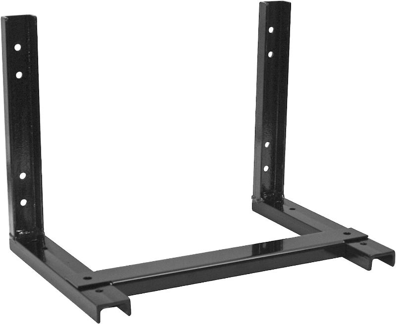 Photo 1 of Buyers Products - 1701000 Mounting Brackets For 24/36 Inch Poly Truck Boxes, Black Steel, 15 x 14 Inches