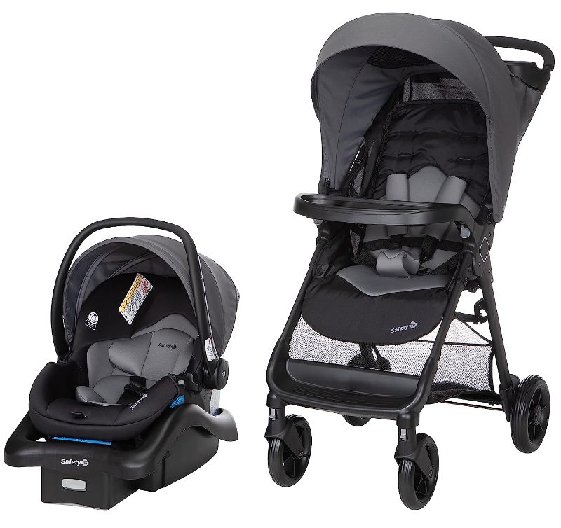 Photo 1 of 
Safety 1st Smooth Ride Travel System with OnBoard 35 LT Infant Car Seat, Monument
Color:Monument