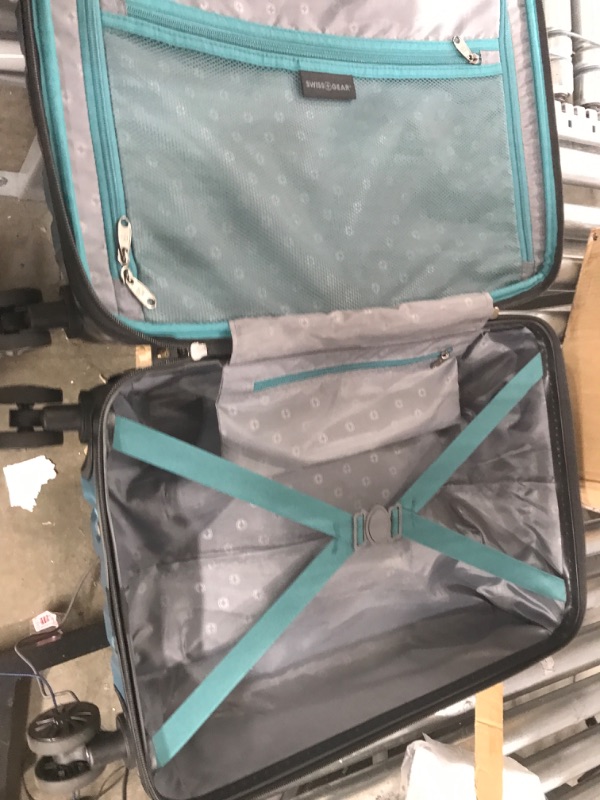 Photo 3 of **MINOR DAMAGE FROM USE**  SwissGear 7272 Energie Hardside Luggage Carry-On Luggage With Spinner Wheels & TSA Lock, 19”