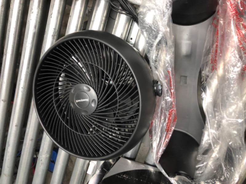 Photo 1 of 12 in. 3 Speed Whole Room Circulator Floor Fan