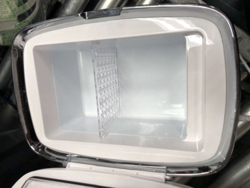 Photo 1 of PERSONAL CHILLER Mini Skincare Fridge 6 Liter, Portable Cosmetic Fridge, Low Noise Small Refrigerator for Beauty Products, Beverage, Home, Bedroom, Dorm, Office
