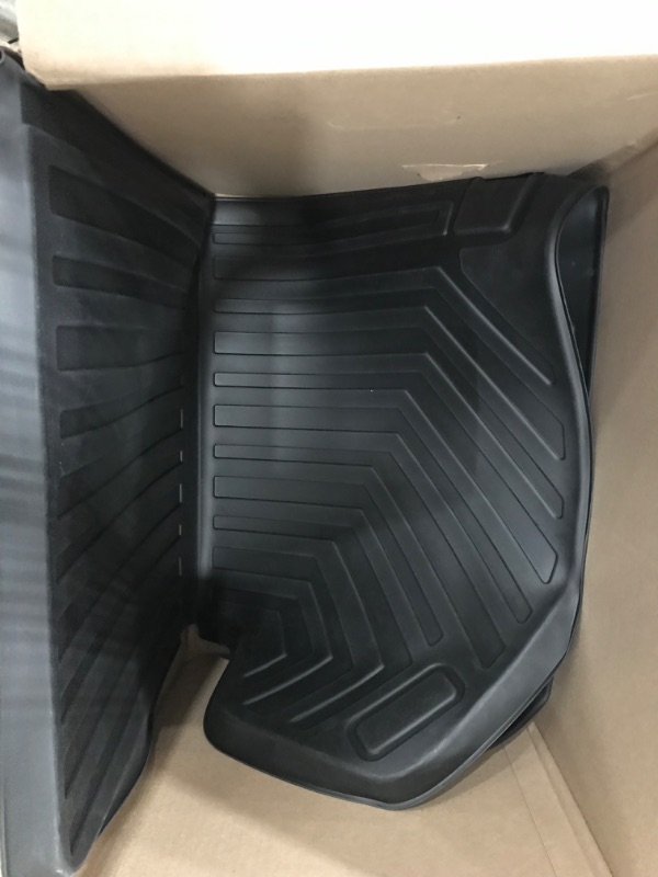 Photo 3 of T TGBROS Custom Fit for Car Cargo Mat 2023 Kia Sportage (Cargo Tray in Upper Deck Position)(Only Fits with Speaker Model) All Weather Cargo Liner Rear Trunk Liner Black Odourless Non-Slip