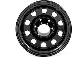 Photo 1 of **MINOR CURBING & MINOR DENT**Rough Country Daytona Steel Wheel Black (15x8 / 5x5 / 5x127) - RC51-5873