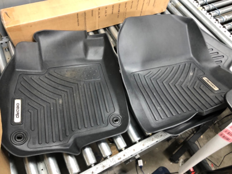 Photo 2 of **MINOR TEAR & WEAR** OEDRO Floor Mats & Cargo Mats Fits for 2017-2022 Honda CR-V, Custom Fit Floor Liners 1st & 2nd & Trunk Mats All Weather Protection Car Mats Set