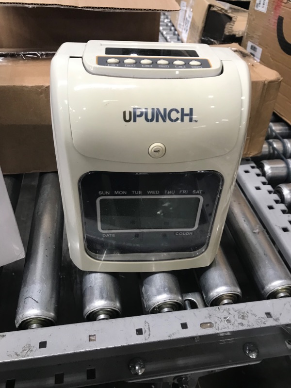Photo 1 of uPunch HN3000 electronic time clock with in The Cloud option
