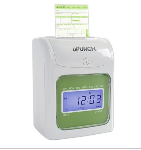 Photo 1 of uPunch HN3000 electronic time clock with in The Cloud option
