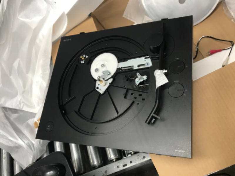 Photo 2 of ***MISSING PARTS***Sony PS-LX310BT Belt Drive Turntable: Fully Automatic Wireless Vinyl Record Player with Bluetooth and USB Output Black