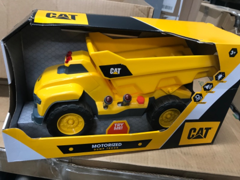 Photo 2 of Cat Construction Motorized Dump Truck Toy,Black