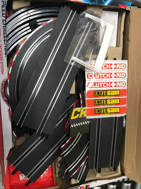 Photo 1 of Carrera GO 62476 Disney Pixar Cars Speed Challenge Electric Slot Car Racing Track Set 1:43 Scale Disney Cars Speed Challenge