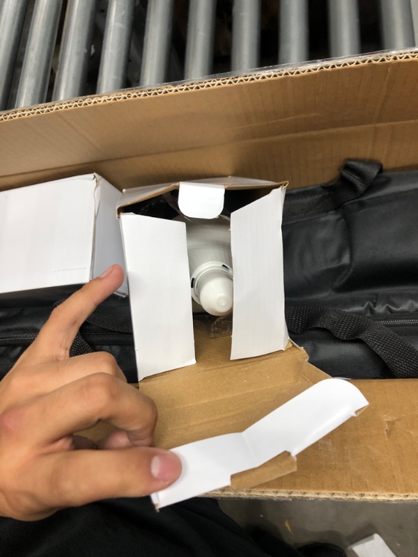 Photo 3 of HPUSN Softbox Photography Lighting Kit 30"X30" Professional Continuous Lighting System Photo Studio Equipment with 2pcs E27 Socket 5400K Bulbs for Portraits Advertising Shooting YouTube Video SB02-6