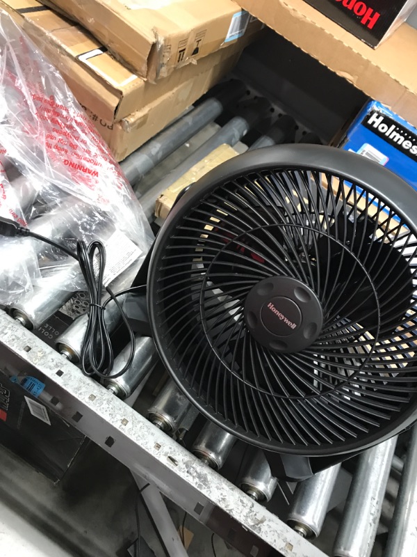 Photo 2 of 12 in. 3 Speed Whole Room Circulator Floor Fan