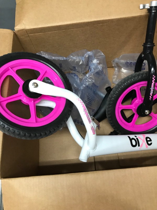 Photo 2 of Bixe: Pink (Lightweight - 4LBS) Aluminum Balance Bike for Kids and Toddlers - No Pedal Sport Training Bicycle - Bikes for 2, 3, 4, 5 Year Old
Color:Pink