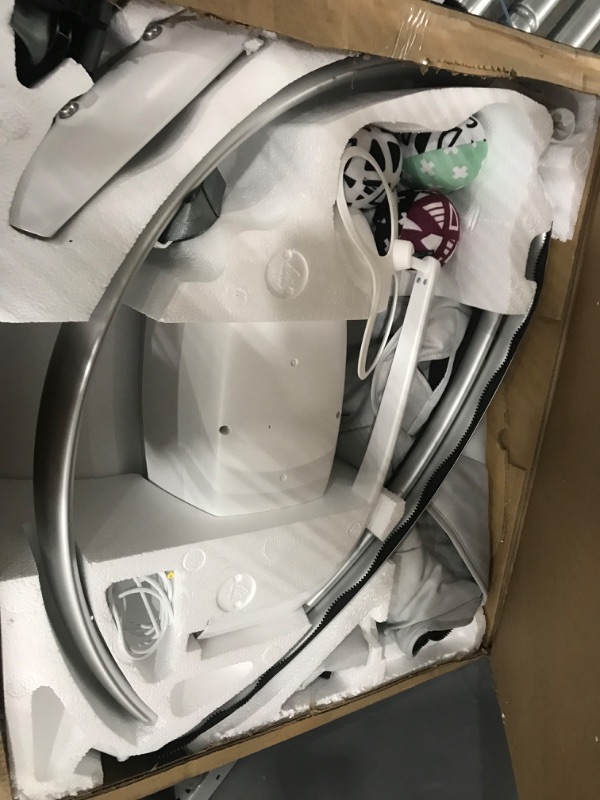 Photo 4 of 4moms mamaRoo Multi-Motion Baby Swing Smart Connectivity - Gray