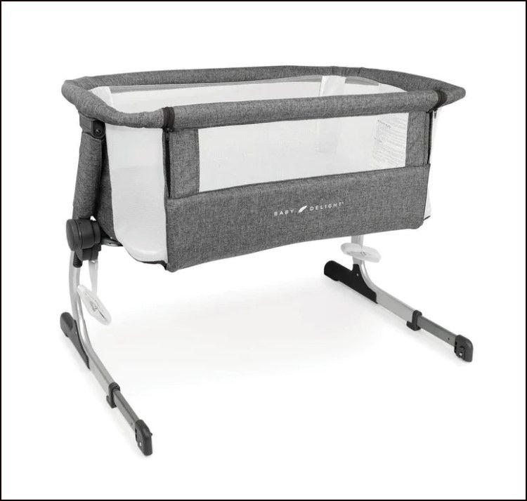 Photo 1 of Beside Me™ Dreamer Bassinet & Bedside Sleeper - Charcoal Tweed
