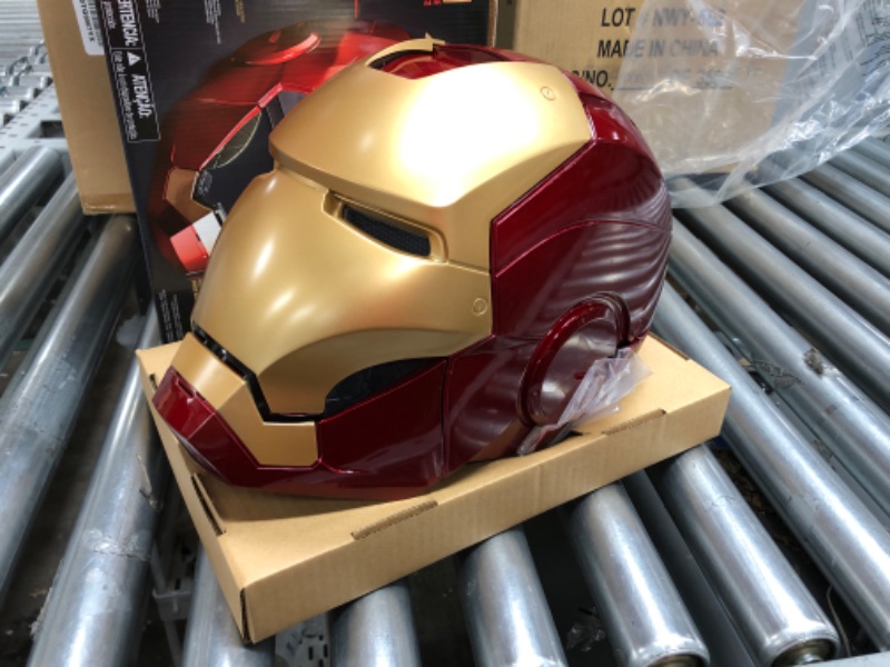 Photo 2 of Avengers Marvel Legends Iron Man Electronic Helmet - Multicolor
