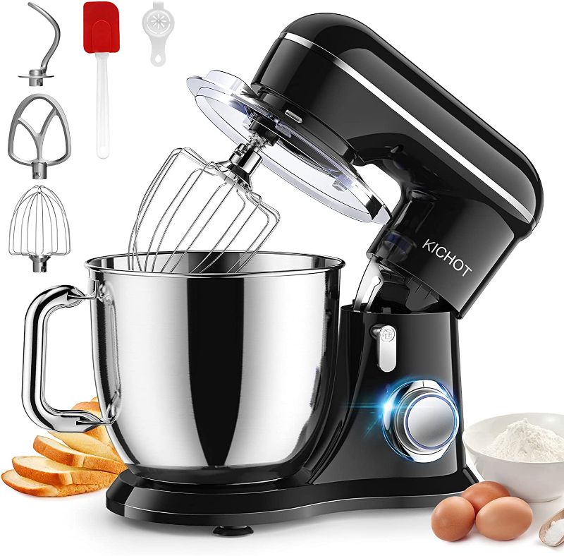 Photo 1 of **PARTS ONLY**
Stand Mixer, KICHOT 10+P Speed 4.8 Qt. Household Stand Mixers SM-1533 Black
