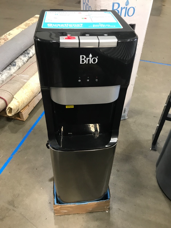 Photo 2 of ****PARTS ONLY****Brio Bottom Loading Water Cooler Water Dispenser – Essential Series - 3 Temperature Settings - Hot, Cold & Cool Water - UL/Energy Star Approved