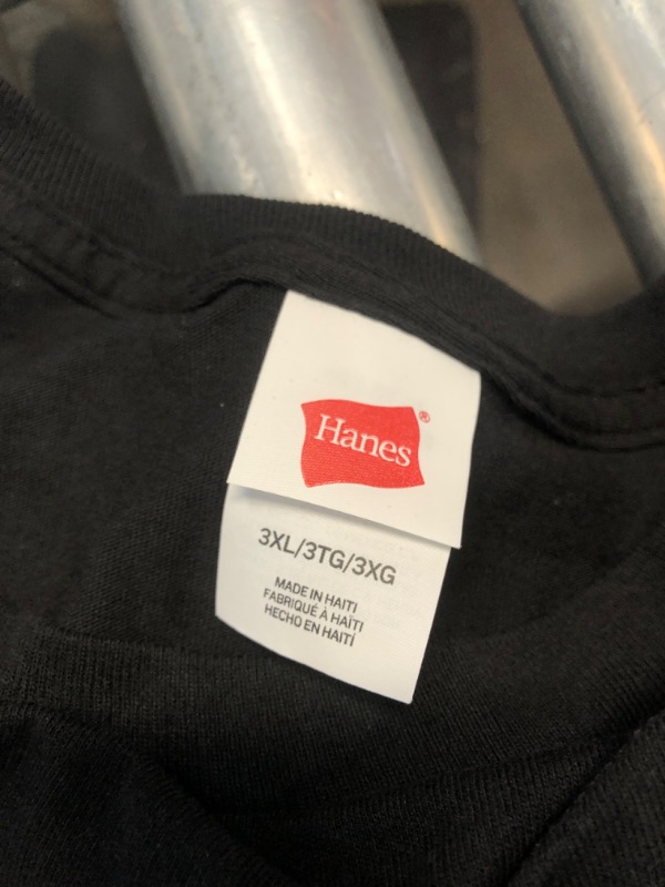 Photo 3 of 4 3XL Hanes Long Sleeves Shirts/ Black