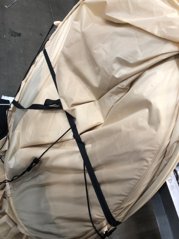 View 3 of Alvantor Pop Up Canopy Tent - Vendor Booth Event Tent - 12x12 Pop Up Canopy for Commercial Activity - Camping Gazebos - Beige 12'x12'