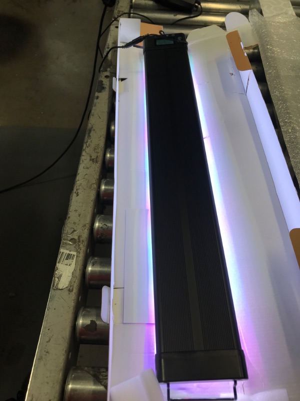 Photo 3 of *** LIGHTLY USED LOOKS NEW *** Hygger Auto On Off 30-36 Inch LED Aquarium Light Extendable Dimable 7 Colors Full Spectrum Light Fixture for Freshwater Planted Tank Build in Timer Sunrise Sunset 48W(30"-36")