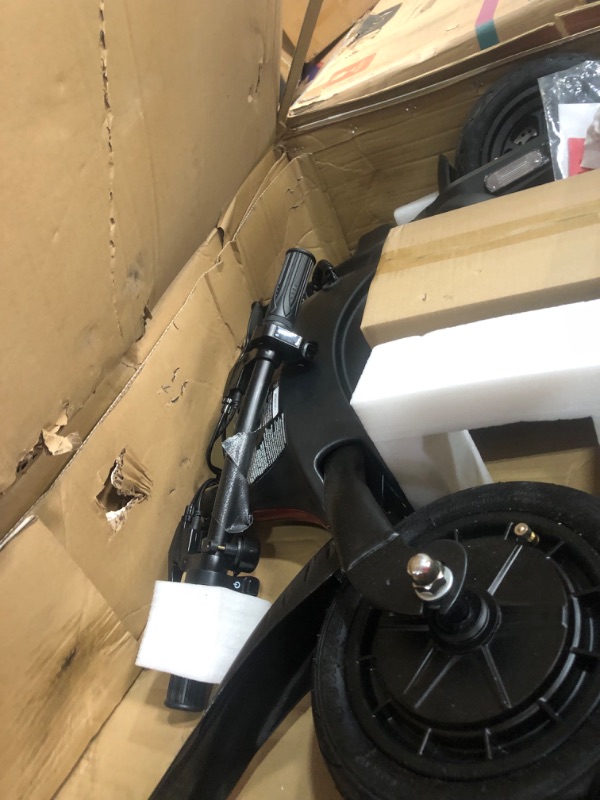 Photo 3 of ******* FOR PARTS ONLY NOT FUNCTIONAL ***** Jetson LX10 Folding Electric Bike, Includes Easy Folding Mechanism,250 Watt Motor, Top Speed of 15.5 mph, Twist Throttle,10" Wheels Onyx