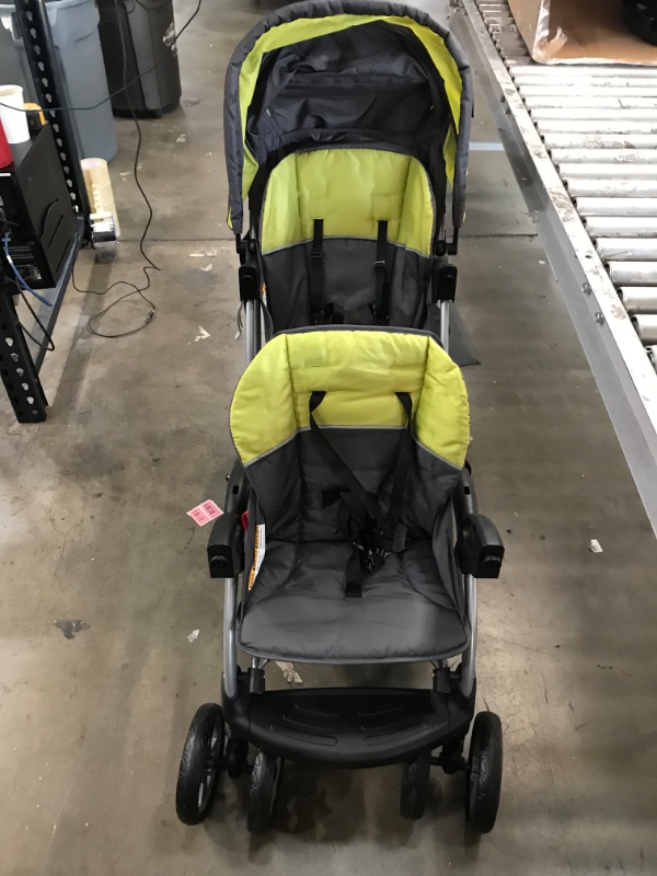 Photo 1 of Baby Trend Sit N Stand Double, Carbon Carbon Sit N Stand Double