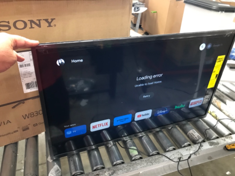 Photo 2 of Sony 32 Inch 720p HD LED HDR TV W830K Series with Google TV and Google Assistant-2022 Model