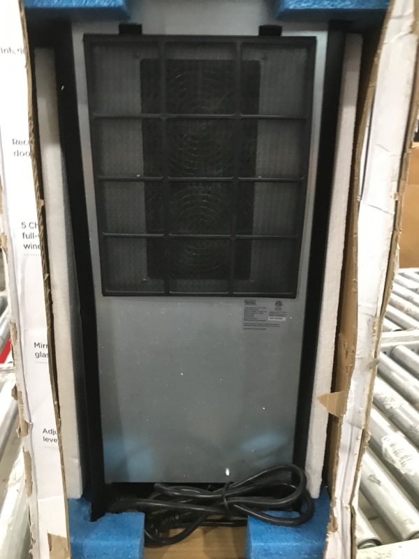 Photo 3 of (PARTS ONLY)BLACK+DECKER Thermoelectric Wine Cooler Refrigerator with Mirrored Front, Freestanding 12 Bottle Wine Fridge, BD60336 12 Bottles Mirrored Glass Door