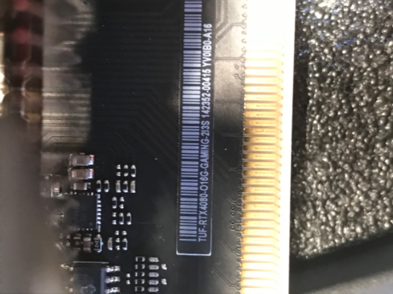 Photo 1 of ASUS TUF Gaming GeForce RTX® 4080 OC Edition Graphics Card (PCIe 4.0, 16GB GDDR6X, HDMI 2.1a, DisplayPort 1.4a)
