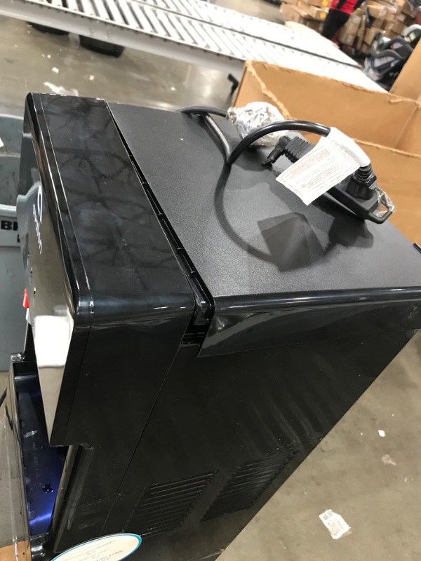 Photo 5 of **** used **** *** TESTED POWERED ON ***  Avalon A6BLWTRCLRBLK Touchless Bottom Loading Cooler Dispenser-Hot & Cold Water, Child Safety Lock, Innovative Slim Design, Holds 3 or 5 Gallon Bottles-UL/Energy Star Approved-Black Black Dispenser