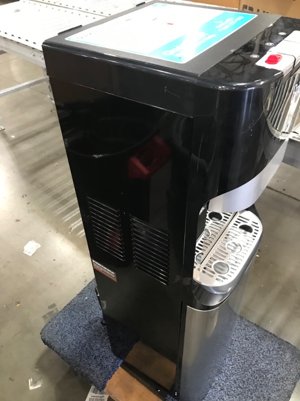 Photo 6 of *** USED *** *** TESTED POWERED ON *** Brio Bottom Loading Water Cooler Water Dispenser – Essential Series - 3 Temperature Settings - Hot, Cold & Cool Water - UL/Energy Star Approved