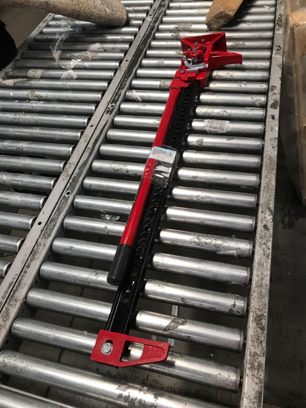 Photo 2 of BIG RED TR6501B Torin 48" Ratcheting Off Road Utility Farm Jack, 3 Ton (6,000 lb) Capacity, Red