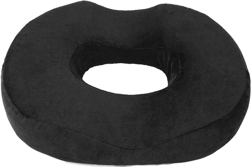 Photo 1 of 
Donut Pillow Seat Cushion Orthopedic Design| Tailbone & Coccyx Memory Foam Pillow | Relieve Pain and Pressure for Hemorrhoid, Pregnancy Post Natal,...
Color:Black