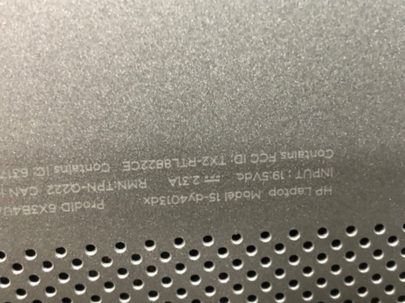 Photo 9 of PARTS ONLY DOES NOT BOOT CORRECTLY 
HP - 15.6" Touch-Screen - Laptop - Intel Core i5 - 12GB Memory - 256GB SSD - Natural Silver
