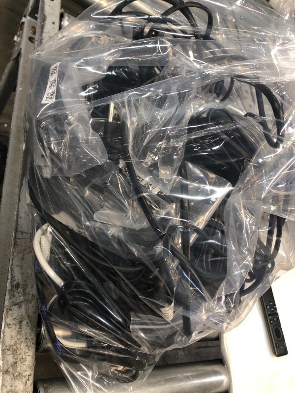 Photo 1 of **NO RETURNS/EXCHANGES** Bundle of Assorted TV and Computer Power Cords and Display Cords 