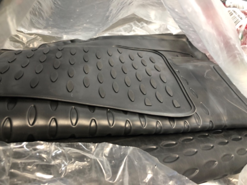 Photo 2 of Fits 2014-2019 Toyota Corolla Floor Mats Front & 2nd Seat Floor Liners Sedan with Automatic Transmission, Black 14-19 Corolla Floor Mats