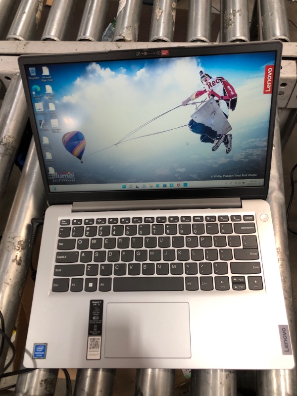 Photo 7 of Lenovo Ideapad 14.0" HD Laptop, Intel Pentium N5030 Quad Core Processor, 4GB RAM, WiFi, Webcam, Bluetooth, HDMI, 1-Year Microsoft 365, Window 11 in S Mode, Z&O Accessories (Cloud Grey | 128GB EMMC)
