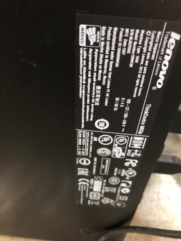 Photo 1 of lenovo ThinkCentre M93P Small Form Business High Performance Desktop Computer PC - Intel Core I5-4570 3.2G,8G RAM DDR3,240G SSD,DVD-ROM,WIFI, Windows 10 Professional) (Renewed)