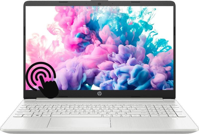 Photo 1 of HP 15.6" Laptop with Touchscreen, Intel Core i5-1155G7 Processor, Intel Iris Xe Graphics, 15.6" HD Touchscreen Display, HDMI, Wi-Fi and Bluetooth, Windows 11 Home in S Mode(16GB RAM | 1TB SSD)
