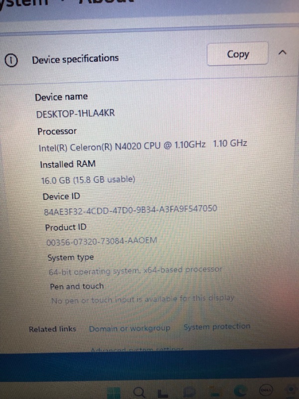 Photo 6 of Dell 2023 Inspiron 15 3000 Business Laptop, 15.6 HD Display, Intel Pentium N5030 Quad-Core Processor, up to 3.10 GHz, 16GB DDR4 RAM,1TB PCIe SSD,HD Webcam,SD Card Reader,HDMI,Wifi,Windows 11 Pro,Black 16GB RAM | 1TB PCIe SSD