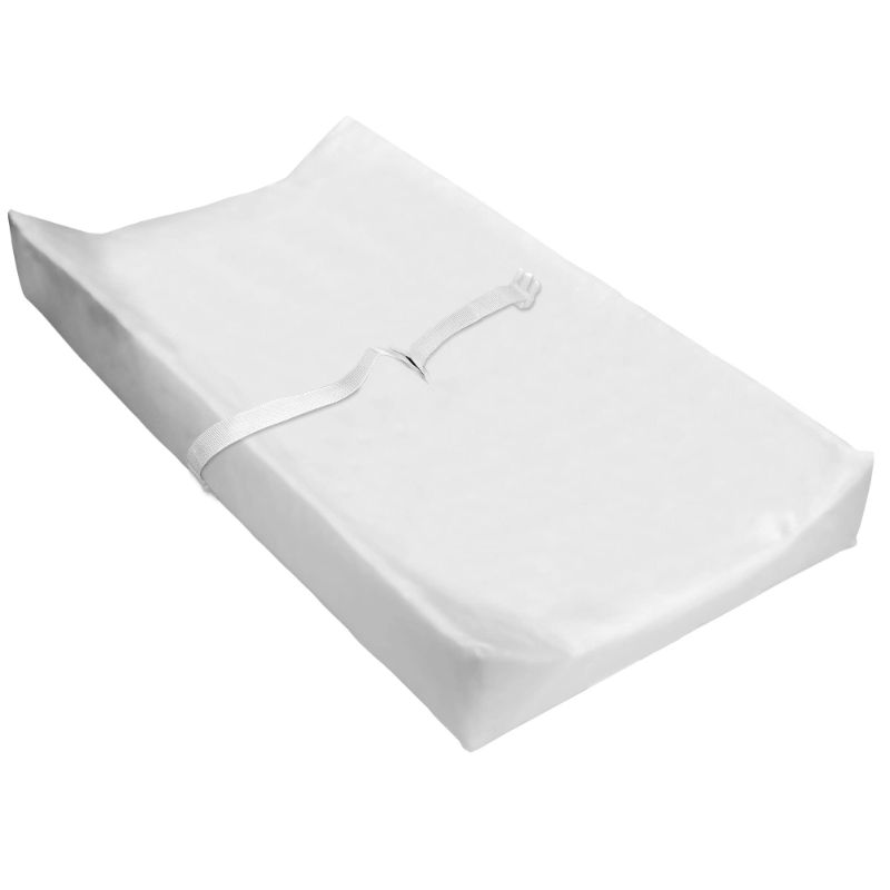 Photo 1 of Delta Children Crib and Changer Changing Pad and Cover, White