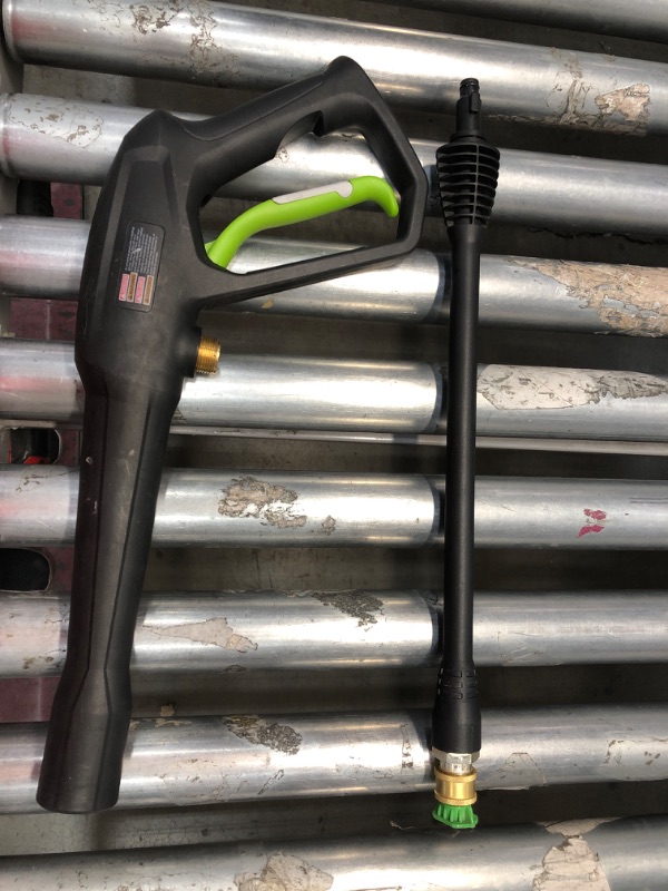 Photo 4 of *READ NOTES*Greenworks 1600 PSI (1.2 GPM) Electric Pressure Washer (Ultra Compact / Lightweight / 20 FT Hose / 35 FT Power Cord) Great For Cars, Fences, Patios, Driveways
