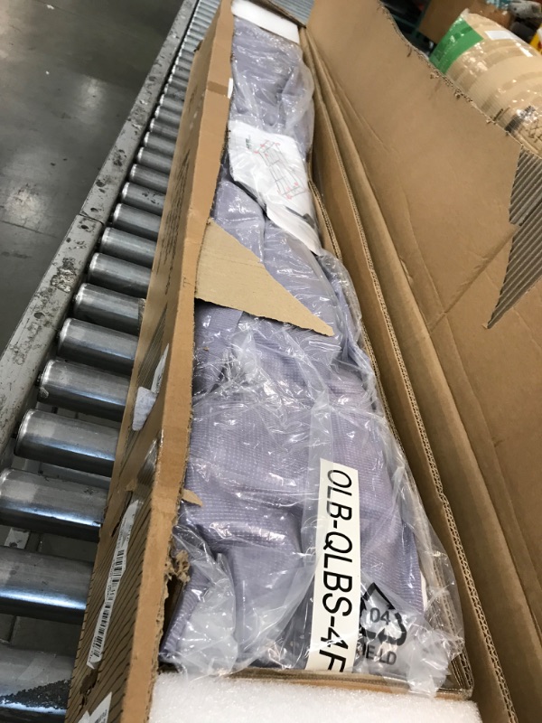 Photo 1 of Zinus Quick Lock Metal Box Spring / 4 Inch Mattress Foundation/Strong Metal Structure, Full & 6 Inch Ultima Memory Foam Mattress/Pressure Relieving/CertiPUR-US Certified/Bed-in-a-Box, Full Full 4 Inch Smart Box Spring + Memory Foam Mattress