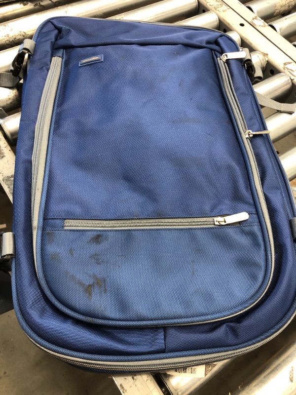 Photo 1 of ***DAMAGED***AMAZON BASICS BLUE BACKPACK