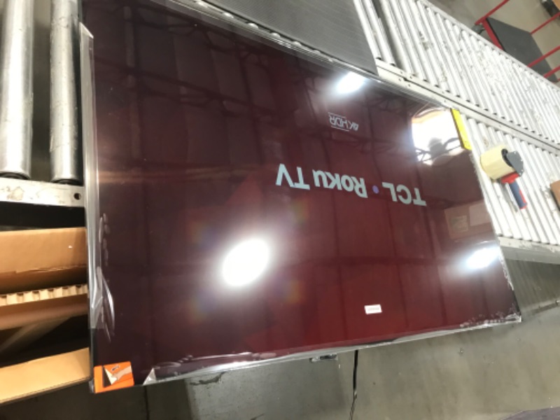 Photo 1 of TCL 55" Class 4-Series 4K UHD HDR Smart Roku TV(Wi-Fi, RF, USB, Ethernet, HDMI) - 55S455
