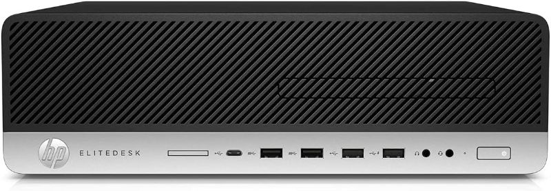 Photo 1 of HP EliteDesk 800 G4 Small Form Desktop, Intel Six Core 8th Gen i5 8500 3.0Ghz, 32GB DDR4 RAM, 256GB NVMe PCIe M.2 SSD, USB Type C, Windows 10 Pro 
