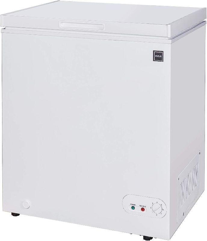 Photo 1 of **PARTS ONLY**
RCA RFRF450-AMZ, 5.1 Cubic Foot Chest, Deep Freezer Cold Storage for Food, White
