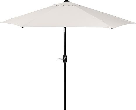 Photo 1 of  Outdoor Patio Umbrella, Easy Open/Close Crank and Push Button Tilt Adjustment - Market Umbrellas