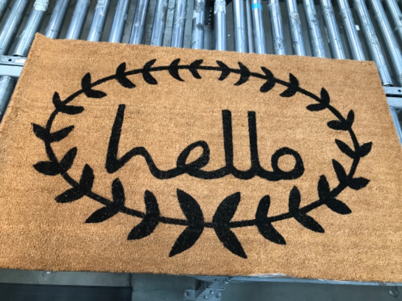 Photo 1 of 2' 6" x 4' Welcome Mat