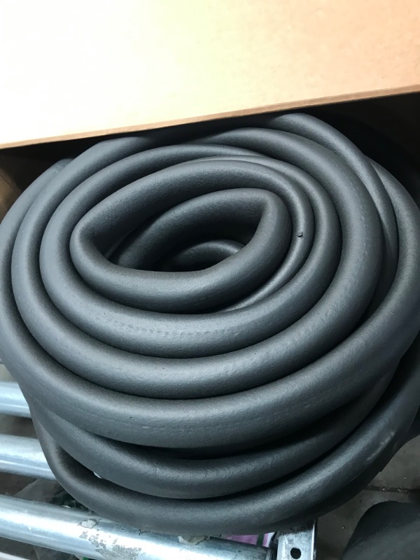 Photo 2 of "Armaflex IPAPC05812R 1/2"" x 1/2"" x 95' Continuous Coil Pipe Insulation, Rubber", black